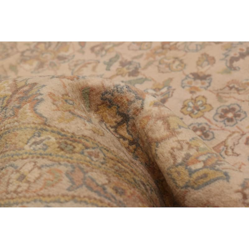 ECARPETGALLERY Hand-knotted Pako Persian 18 Of 20 Beige Wool Rug - 7'1 x 7'1