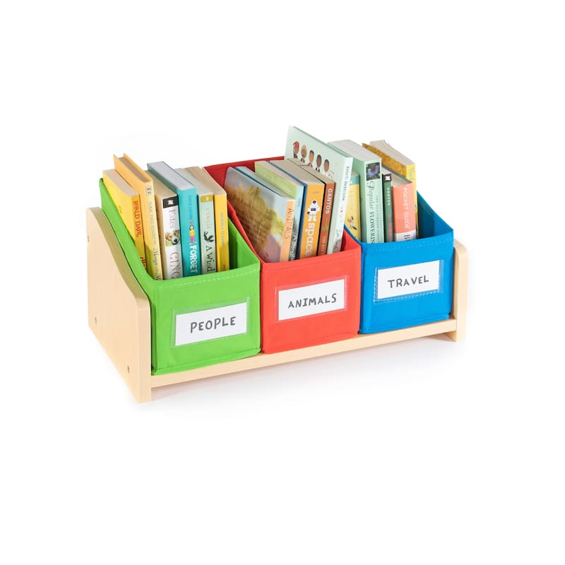 Guidecraft Table Top Bin Holder - Short