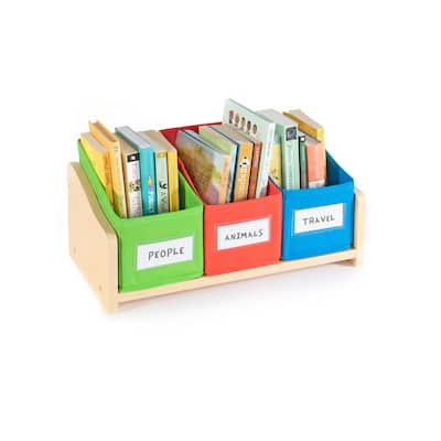 Guidecraft Table Top Bin Holder - Short
