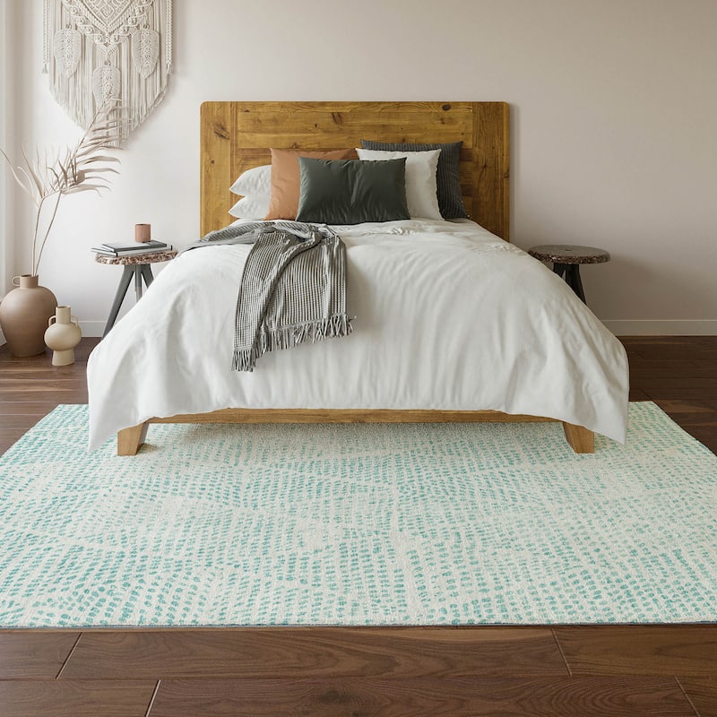 Premium Washable Super Soft Diamond Modern Mayfield Rug