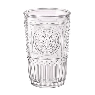 Bormioli Rocco Romantic 11.15 Ounce Water Glass, Clear, Set of 6 - 11.15 ounce