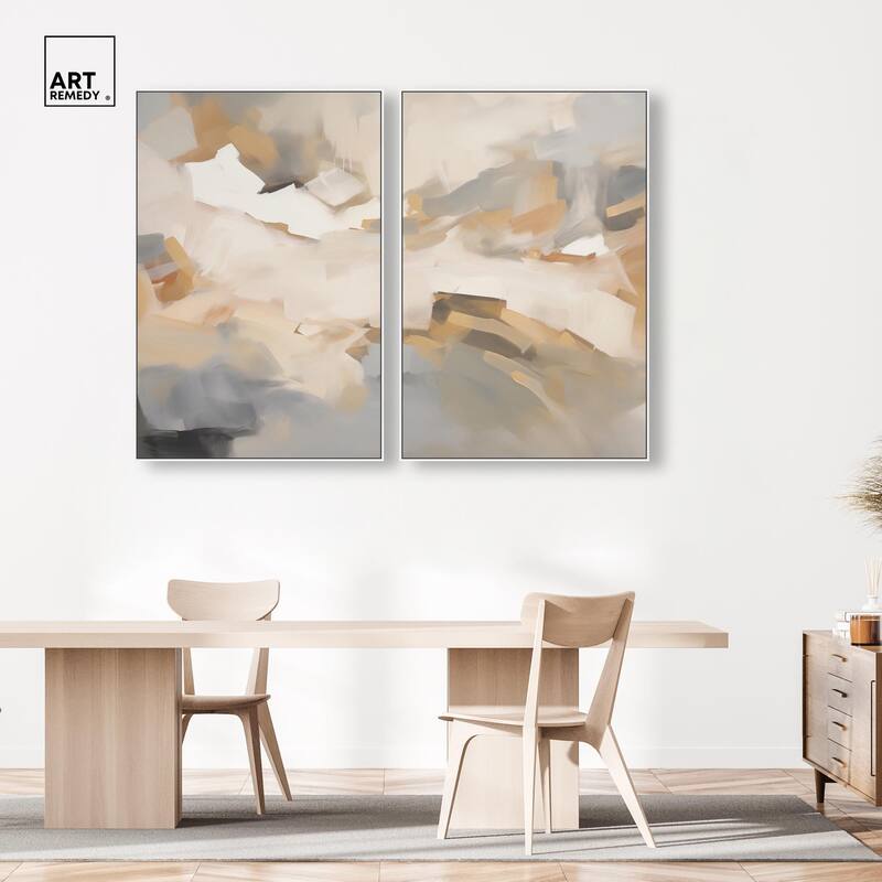Lost in Thought Canvas Set of 2 by Art Remedy