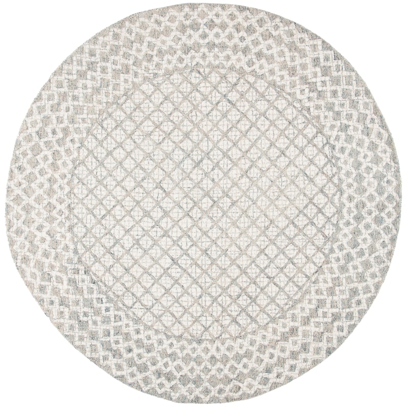 SAFAVIEH Handmade Abstract Suhad Modern Wool Rug