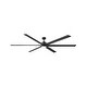 preview thumbnail 1 of 7, Hinkley Indy Maxx Outdoor Ceiling Fan - Matte Black - 99"