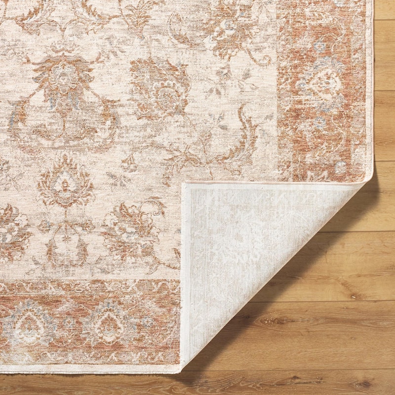 Livabliss Da Vinci Traditional Medallion Area Rug