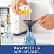 preview thumbnail 41 of 196, COOK WITH COLOR Glass Olive Oil Bottle Dispenser - 2 Pack- 17oz Oil and Vinegar Carafe Decanter