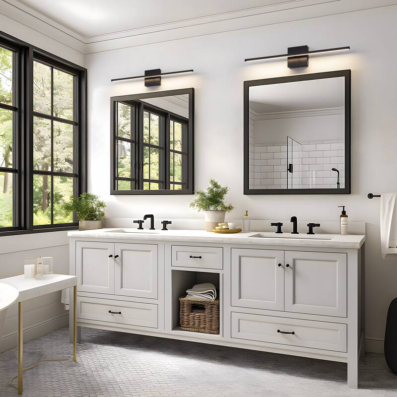 Modern Vanity Lighting Fixtures 24/30/39 inch Bathroom Vanity Lights Over Mirror Wall Sconce for Bathroom