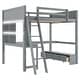 preview thumbnail 8 of 33, Full Pine Loft Bed with Desk & Smart Charging