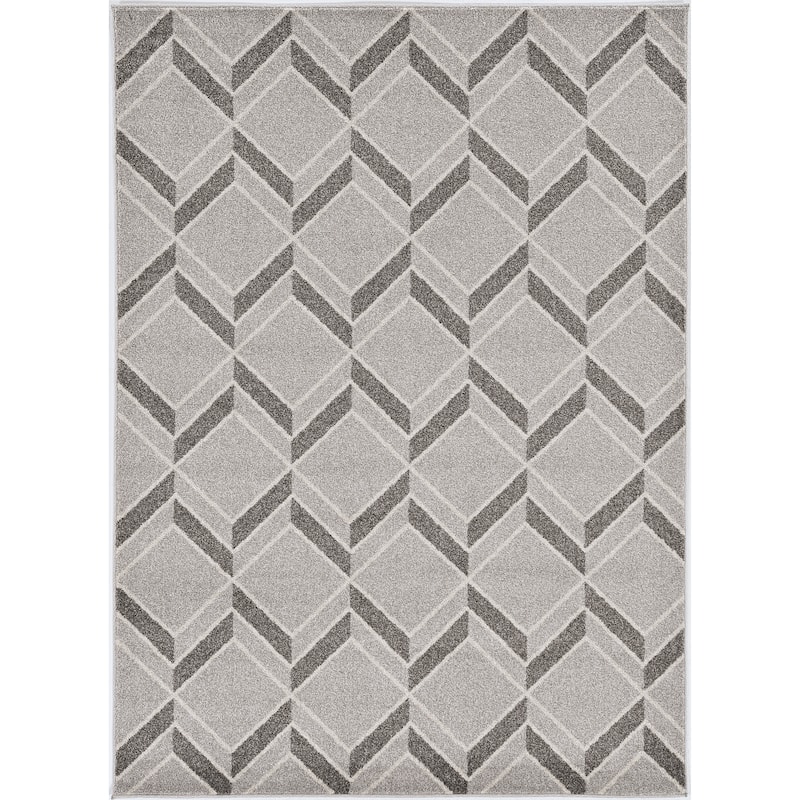 Ophenia Illusions Outdoor Rug by Havenside Home - 6'7" x 9'6"