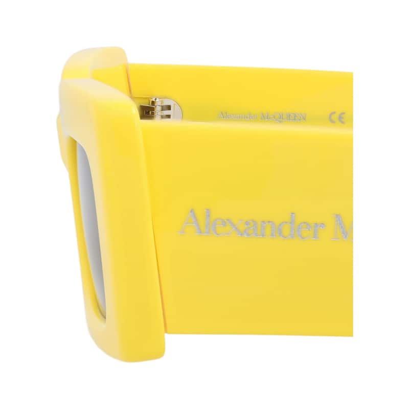 Alexander McQueen Square-Frame Recycled Acetate Sunglasses