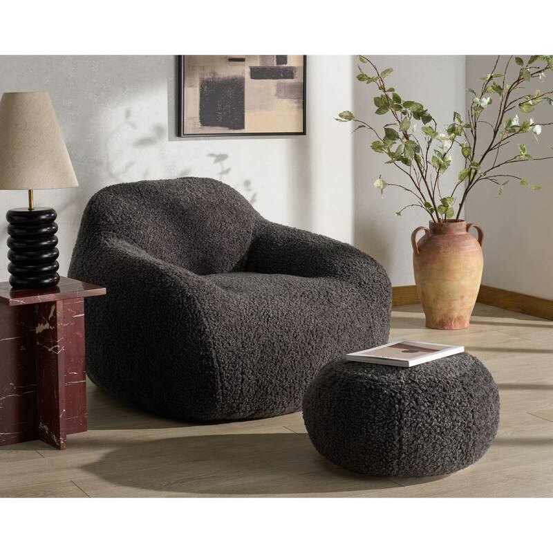 SAFAVIEH Couture Gracelina Round Pouf