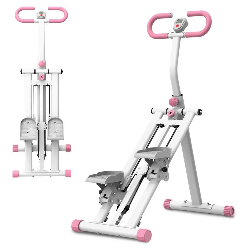 Stair Stepper with Resistance Home-Upgrade Vertical Climber Workout Machine for Full-Body Exercise Climber Fitness Equipment