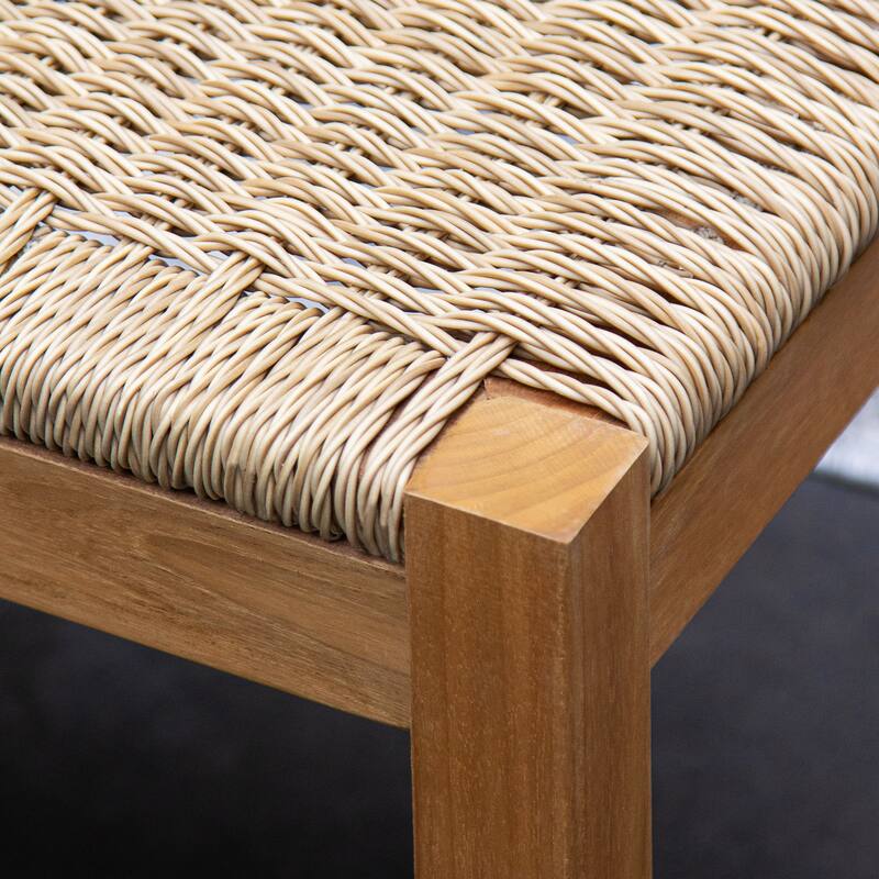 Cambridge Casual Chara 4-Piece Teak Patio Dining Set