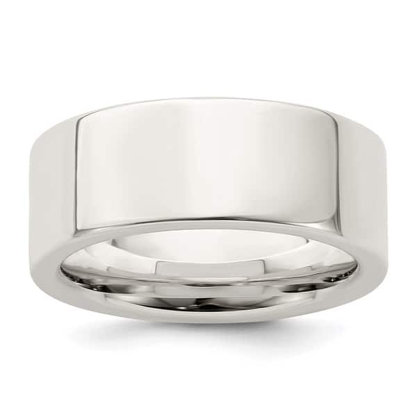 925 Sterling Silver 8mm Wedding Band Ring 925 Sterling Silver 8mm Wedding Band Ring