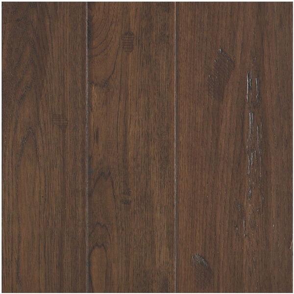 Mohawk Industries BCK19-HIC Varying Width Engineered Hardwood Flooring - Handscraped Hickory Appearance- Sold by Carton (35.91