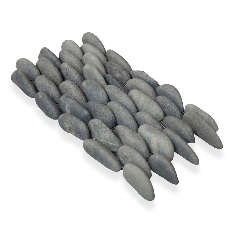 Cruz Bay Studio V1P Stacked Pebble - 6" x 12" Pebble and Rock Floor