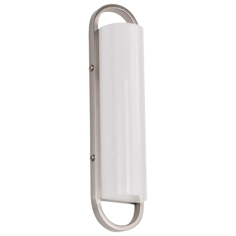 Velano 16 Inch LED Vanity Brushed Nickel Finish - Brushed Nickel - Brushed Nickel