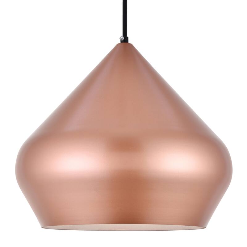 Elegant Lighting Axiom 14" Wide Pendant - Honey Gold