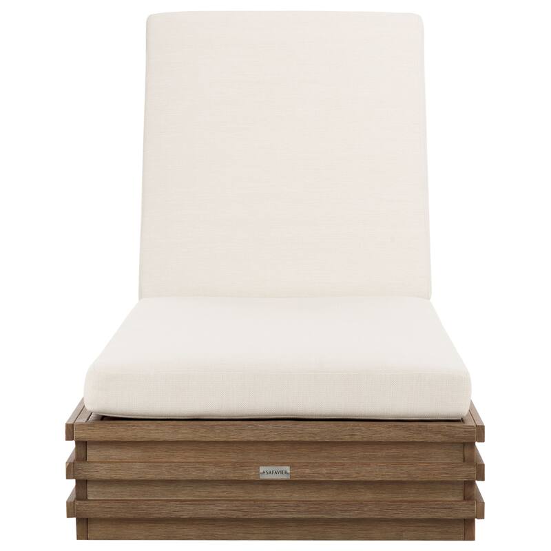 SAFAVIEH Couture Barbados Eucalyptus Chaise Lounge - 28"W x 79"D x 32"H