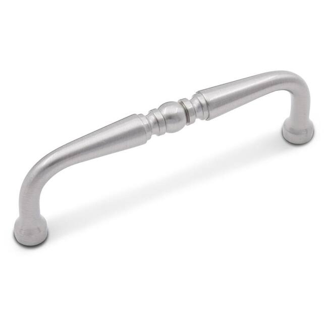 RK International CP 05 Barrel 3-1/2" Center to Center Solid Metal - Satin Nickel