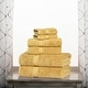preview thumbnail 5 of 71, Superior Egyptian Cotton Pile Heavyweight 6-Piece Towel Set 6-Piece Set - Gold