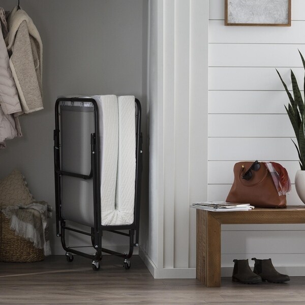 lucid rollaway memory foam bed