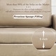 preview thumbnail 36 of 42, AECOJOY 79" Faux Leather Couch for Living Room, Loveseat Small Sofa, Indoor Modern Sofa for Apartment Office