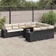 Option Black and cream with storage