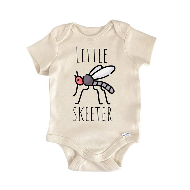 Swamp Mosquito Bayou - Baby Bodysuit - 0-3M - Natural