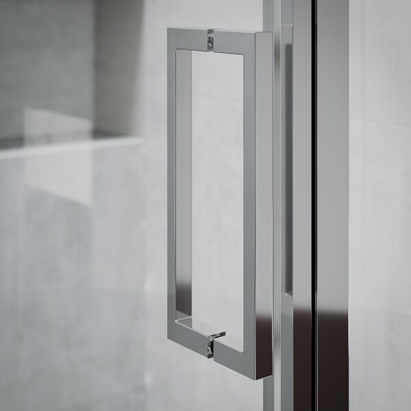 Seawin Axio 58.25 - 59 x 72 inches Framed Pivot Shower Door 5/16
