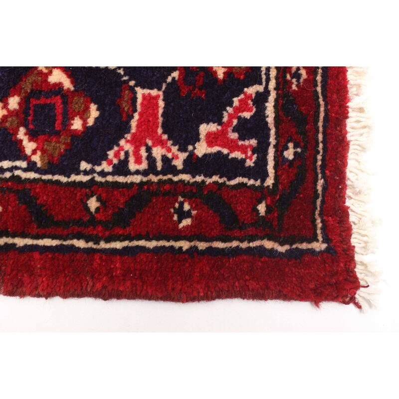 ECARPETGALLERY Hand-knotted Anadol Red Wool Rug - 4'4 x 7'4