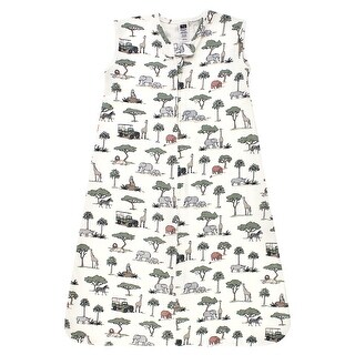 Hudson Baby Cotton Sleeveless Wearable Sleeping Bag, Sack, Blanket, Going On Safari