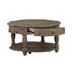 preview thumbnail 7 of 10, Magnolia Manor Weathered Bisque Round Cocktail Table