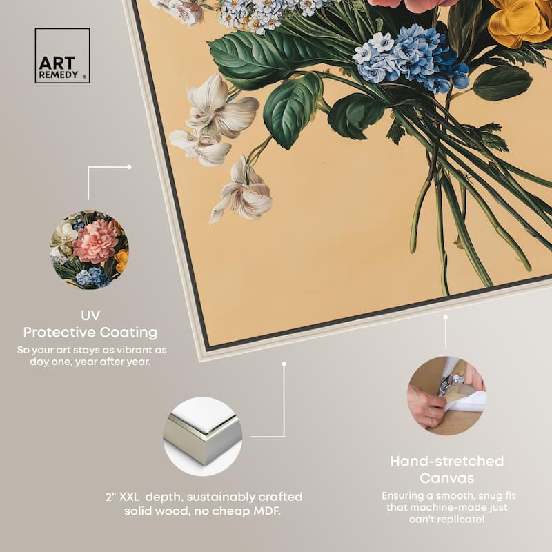 Floral Fiesta Canvas by Art Remedy