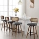 preview thumbnail 199 of 199, 26"/29" Swivel Bar Stools/ Counter Stools with Bentwood Legs