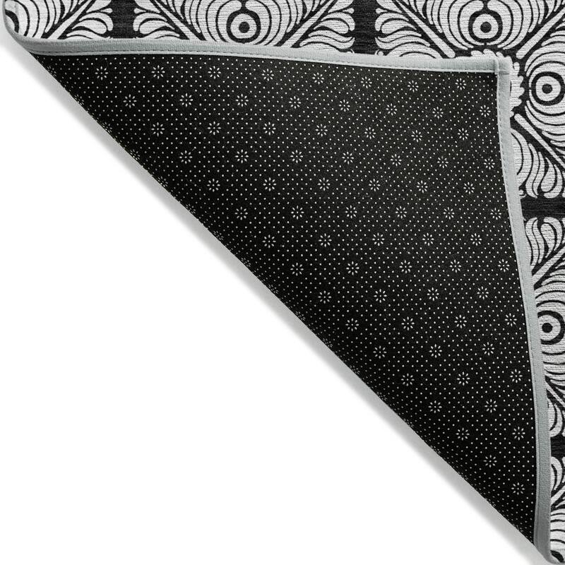 Machine Washable Indoor/ Outdoor Chantille Mosaic Rug