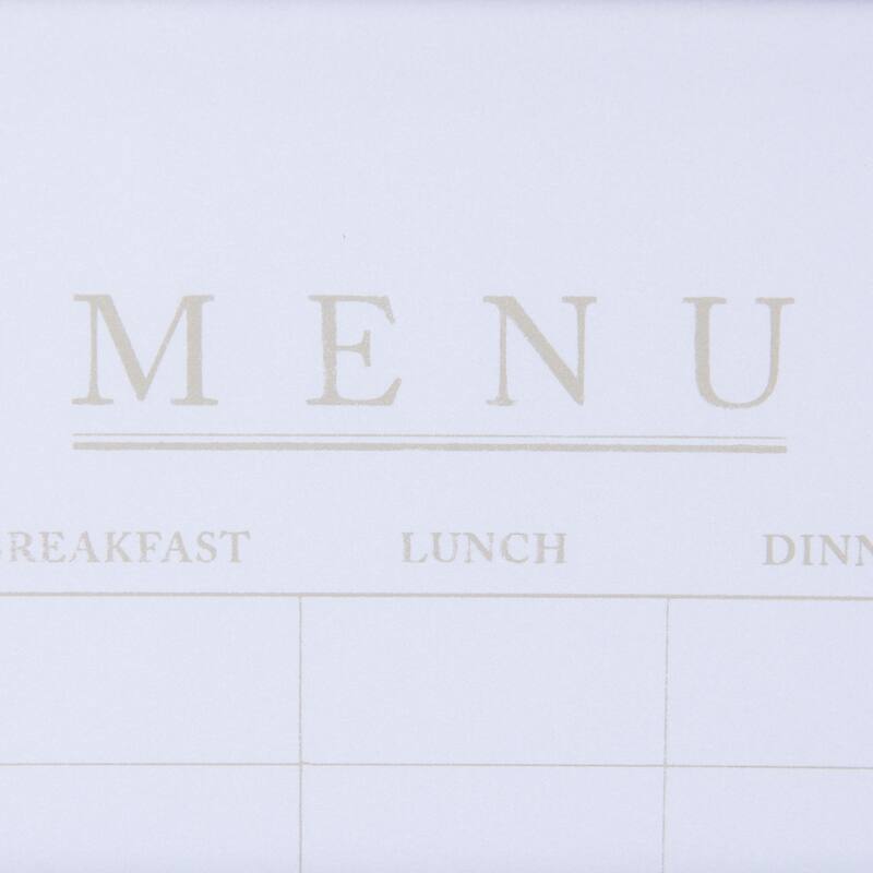 Menu I Framed Art Print