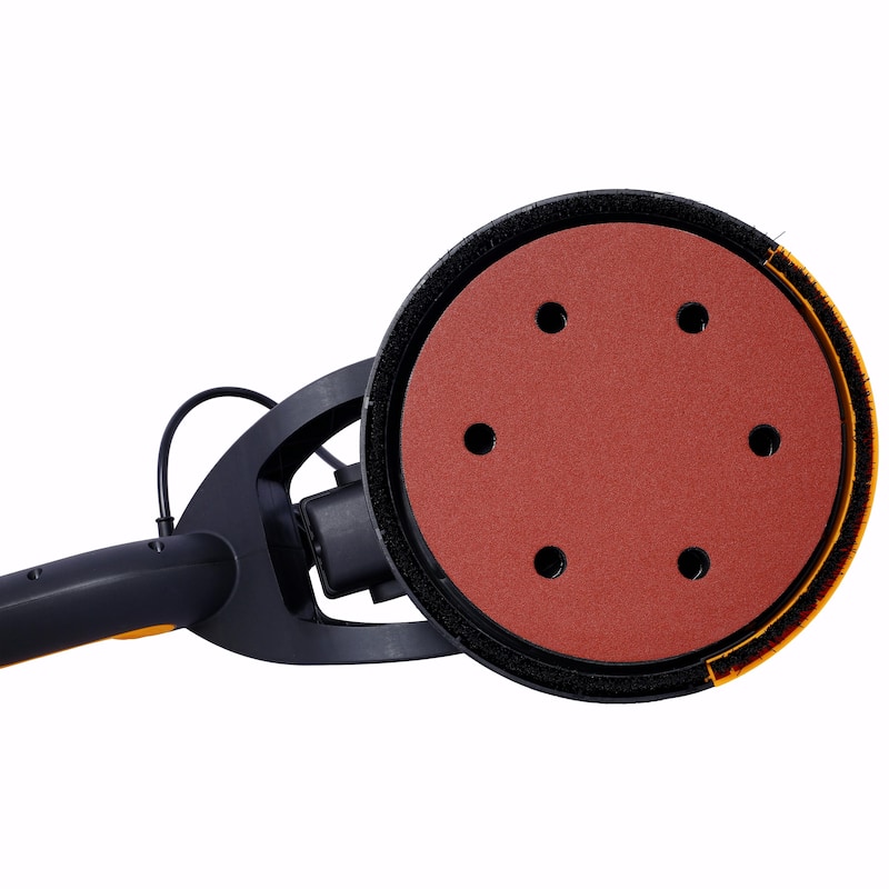 780W Electric Drywall Sander with Vacuum Dust Collection