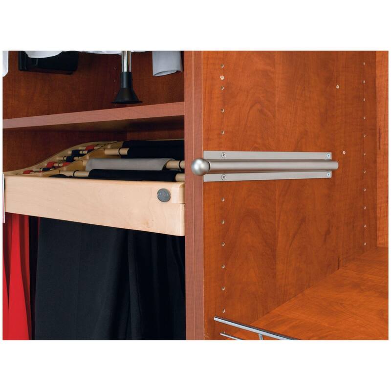 Rev-A-Shelf CVL Series 12 Inch Pull Out Closet Valet Rod