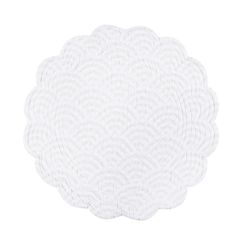Vilano Bay Round Placemats Set of 6, 17"