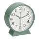 preview thumbnail 1 of 8, Analog Alarm Clock, Battery Operated Retro Small Desk Clock for Bedside Bedroom Living Room
