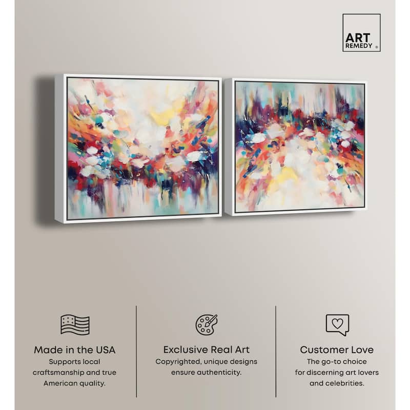 Flourishing Canvas by Art Remedy