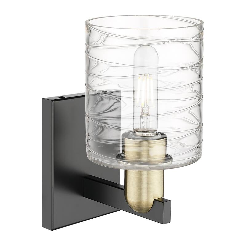 Innovations Lighting Endless Possibilities Arcadia - Cobbleskill - 1 Light 5" Deco Swirl Sconce