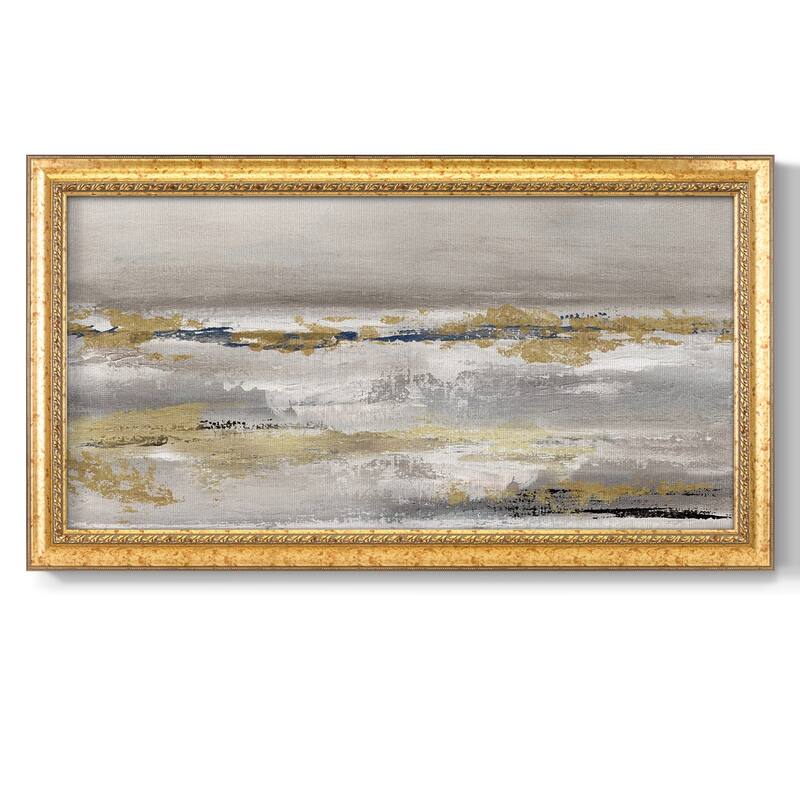Golden Fog Premium Framed Canvas- Ready to Hang