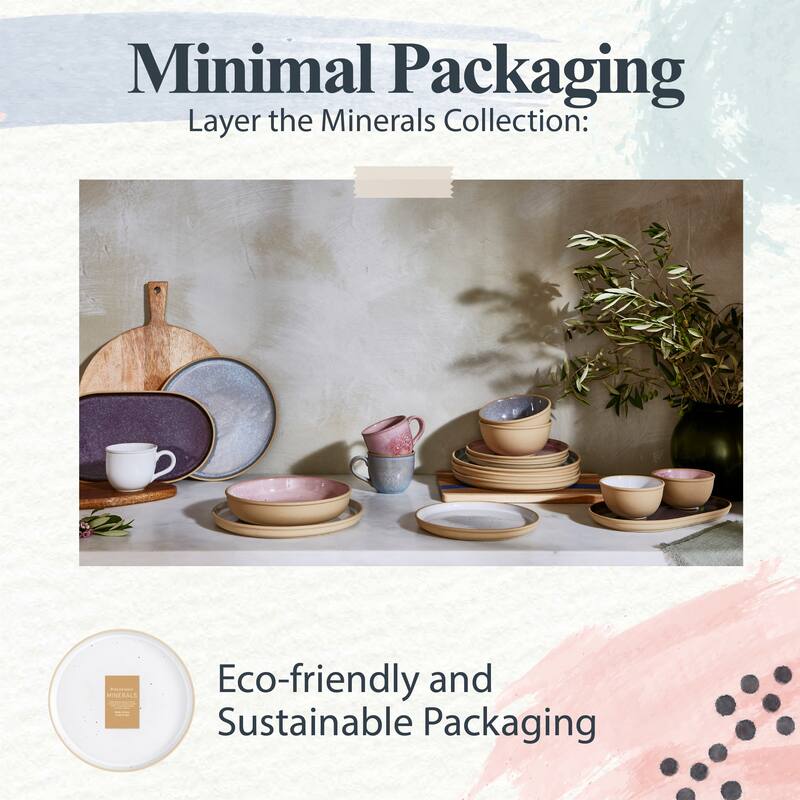 Portmeirion Minerals Set of 4 Dinner Plates - 24 fl. oz.
