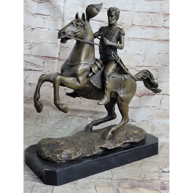 Andrew Jackson Lafayette Square Cavalry Horseback Bronze Statue Sculpture