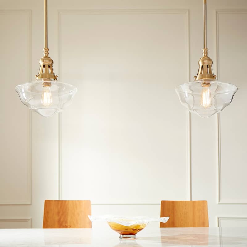 Quorum International Single Light 12" Wide Pendant