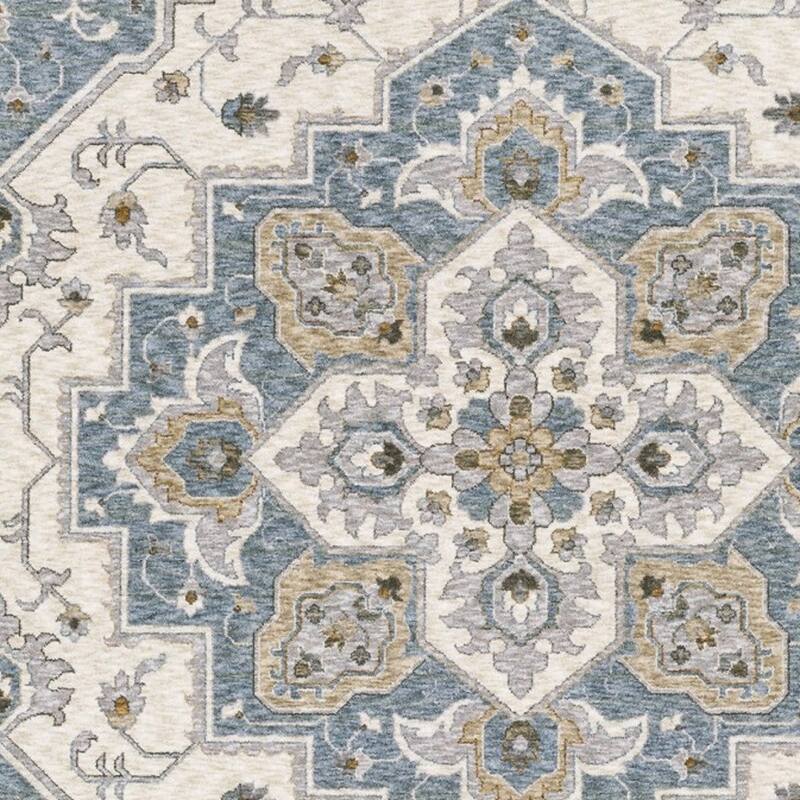 HomeRootsMedallion Traditional Runner Area Rug
