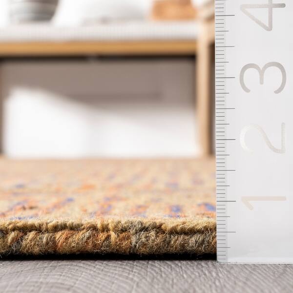 Nuloom Delanie Geometric Trellis Wool Area Rug