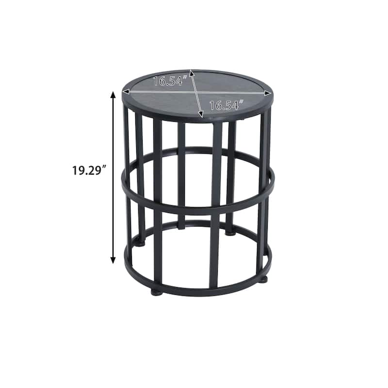 Christopher Knight Home - Modern Outdoor Acacia Wood Club Chair with Side Table